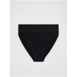 Slips aus Rippstrickjersey
