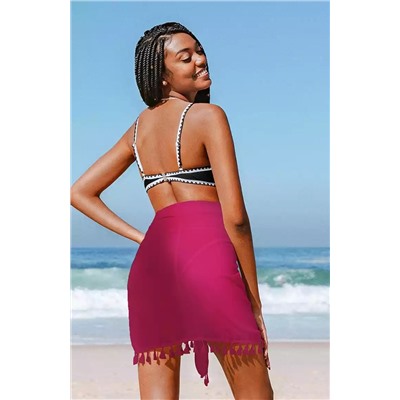 Teca Open Front Wrap Dress