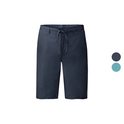 LIVERGY® Herren Shorts, mit teilelastischem Gummizugbund