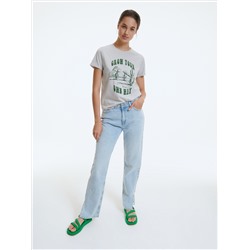 T-Shirt im Regular-Fit mit Druck
