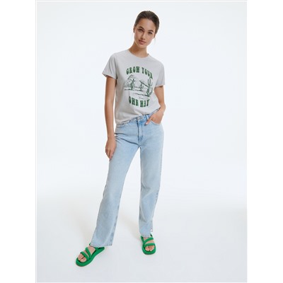 T-Shirt im Regular-Fit mit Druck