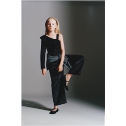 SHINY VELOUR JUMPSUIT