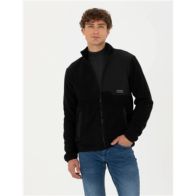 Siyah Regular Fit Sweatshirt
