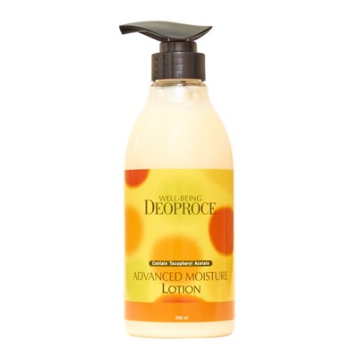 DEOPROCE WELL-BEING BODY &amp; FACE ADVANCED MOISTURE LOTION Увлажняющий лосьон для тела 500мл