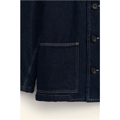 LIMITED EDITION DENIM JACKET WITH FAUX SHEARLING