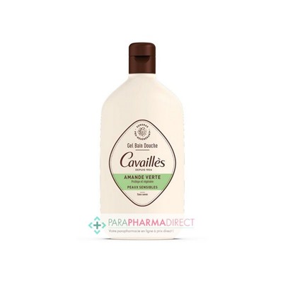 Cavaillès Gel Bain Douche - Amande Verte - Peaux Sensibles 400 ml