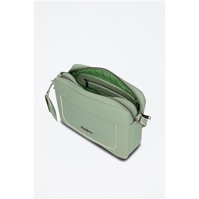 Bandolera Verde agua