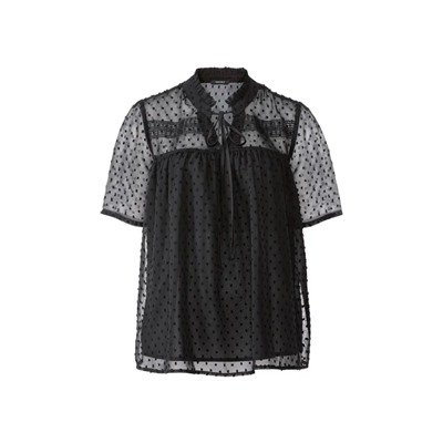 ESMARA® Bluse Damen, angenehm leichte Chiffon-Qualität
