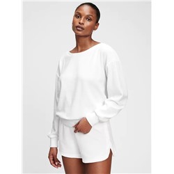 Towel Terry Crewneck Sweatshirt