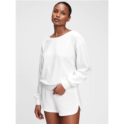 Towel Terry Crewneck Sweatshirt