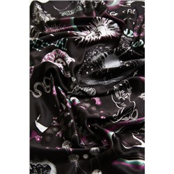 Foulard cuadrado estampado cósmico