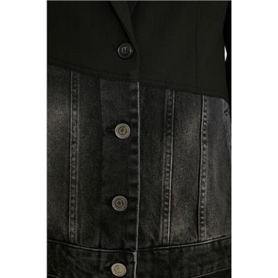 Blazer híbrida vaquera