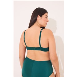 Sujetador clásico PRETTY microfibra verde