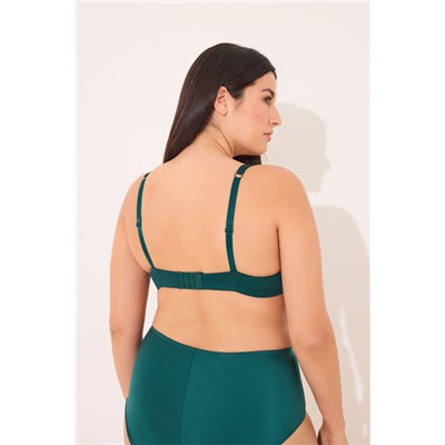 Sujetador clásico PRETTY microfibra verde