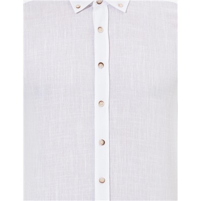 Beyaz Slim Fit Uzun Kollu Gömlek