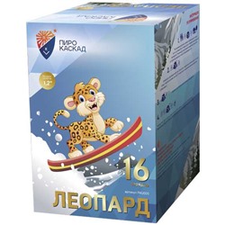 Фейерверк PKU005 Леопард (1,2" х 16)