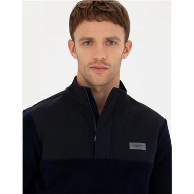 Lacivert Regular Fit Sweatshirt
