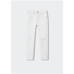 Jeans regular rotos decorativos -  Niño | MANGO OUTLET España