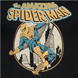 SPIDERMAN MARVEL City Slinger Herren T-Shirt FBMTS791BLK