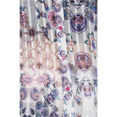 Camisa boho manga corta