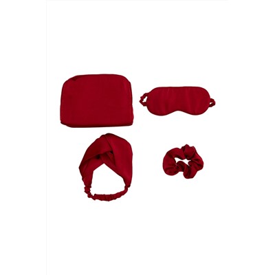 Conjunto de 4 prendas Burdeos