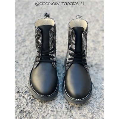 Ab. Zapatos 27025 serpiente · NEGRO + AB.Z · Pelle · 21-36 (510) АКЦИЯ