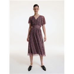 Kleid mit dekorativen Ärmeln