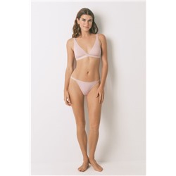 Sujetador halter FANTASTIC algodón rosa