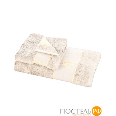 КОМП полот 2пр 40*60+60*110 GOLD NEW 810 ivory махров х/б