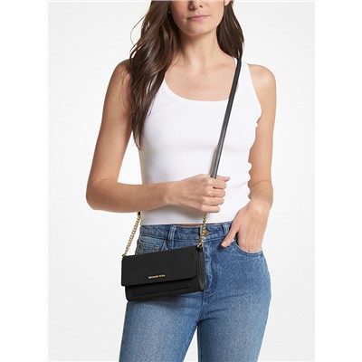 MICHAEL MICHAEL KORS Jet Set Medium Saffiano Leather 2-in-1 Convertible Crossbody Bag