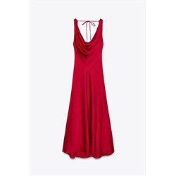 ZW COLLECTION LONG SATIN DRESS