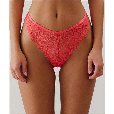 Culotte de encaje rosa
