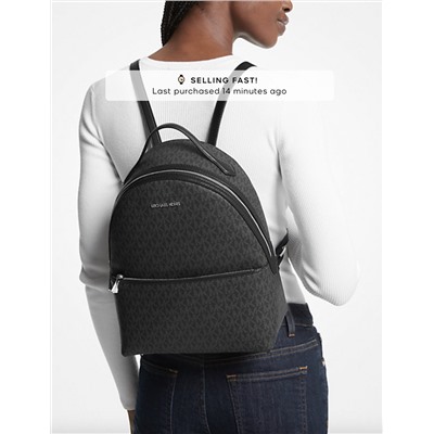 MICHAEL KORS OUTLET Sheila Medium Signature Logo Backpack