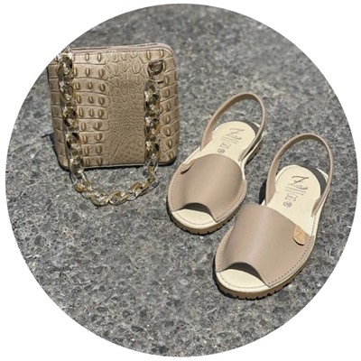 AB.ZAPATOS · 320-8 PC · taupe+Pelle 306 CADENA COCO (300) АКЦИЯ