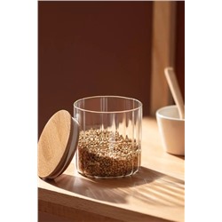 Lunel Optikli Silindir Cam Kavanoz - 700ML - Mini Boy
