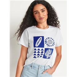 Matching Graphic T-Shirt for Women