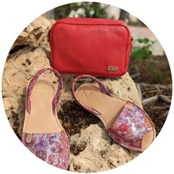 Ab.Zapatos 320-8 Hojas Rojas+Pelle 21-20 (370) Rojo АКЦИЯ