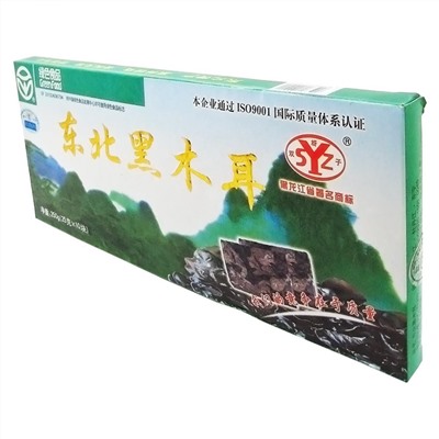 NORTHEM UNION Dried black wood mushrooms Грибы сушеные черные древесные 1шт