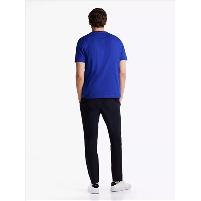 Embroidered Flag Crest T-Shirt