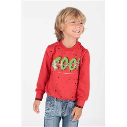 AHENGİM Kids Ak222402 Erkek Cool Baskılı Sweatshirt 1-2-10001032