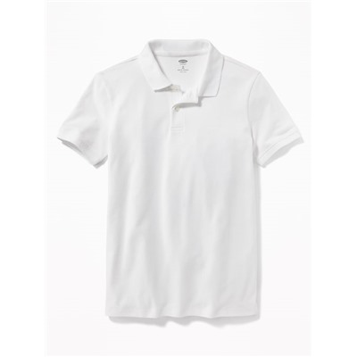 Uniform Built-In Flex Pique Polo for Boys