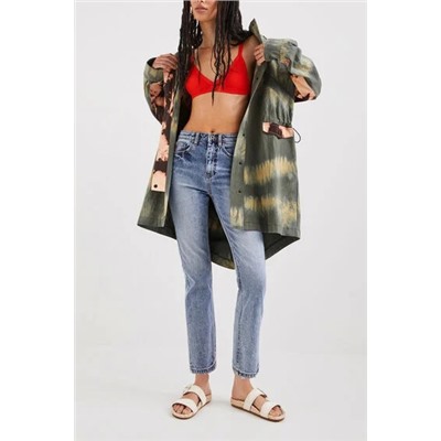 Parka tie-dye