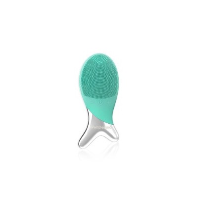 Cleansing Fish #Green, Очищающая щетка-массажер для лица