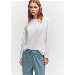 Pijama largo algodón rayas
