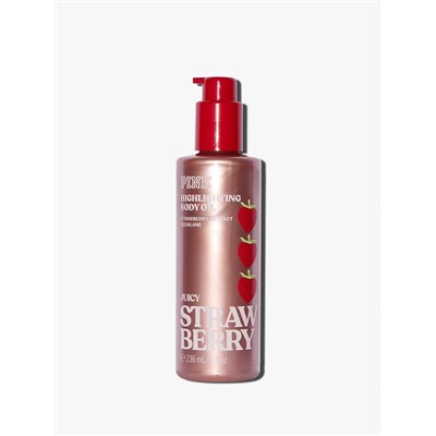 Juicy Strawberry Highlighting Body Oil