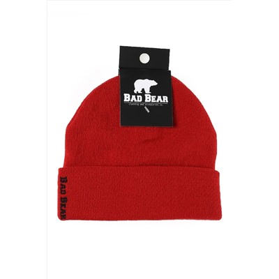Bad Bear, Kırmızı Erkek Bere Label Beanıe