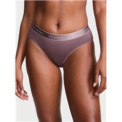 Logo Cotton Hiphugger Panty