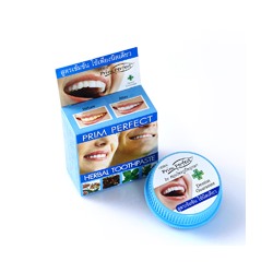 Тайская зубная паста со Стреблюсом (Streblus asper) от Prim Perfect 25 гр./ Prim Perfect toothpaste 25 гр