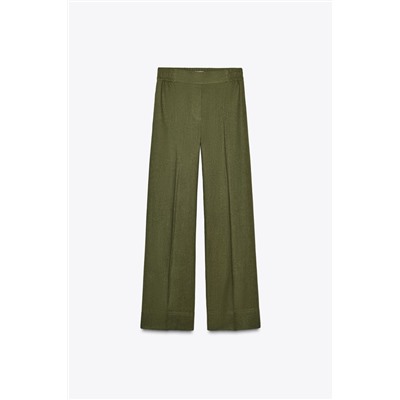 PANTALÓN ANCHO CON LINO