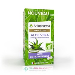 ArkoPharma ArkoGélules - Aloe Vera - Santé Gastro-Intestinale - BIO 30 gélules